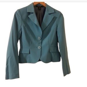 SOLD Turquoise/Aqua Rampage 2-Button Blazer, Size S